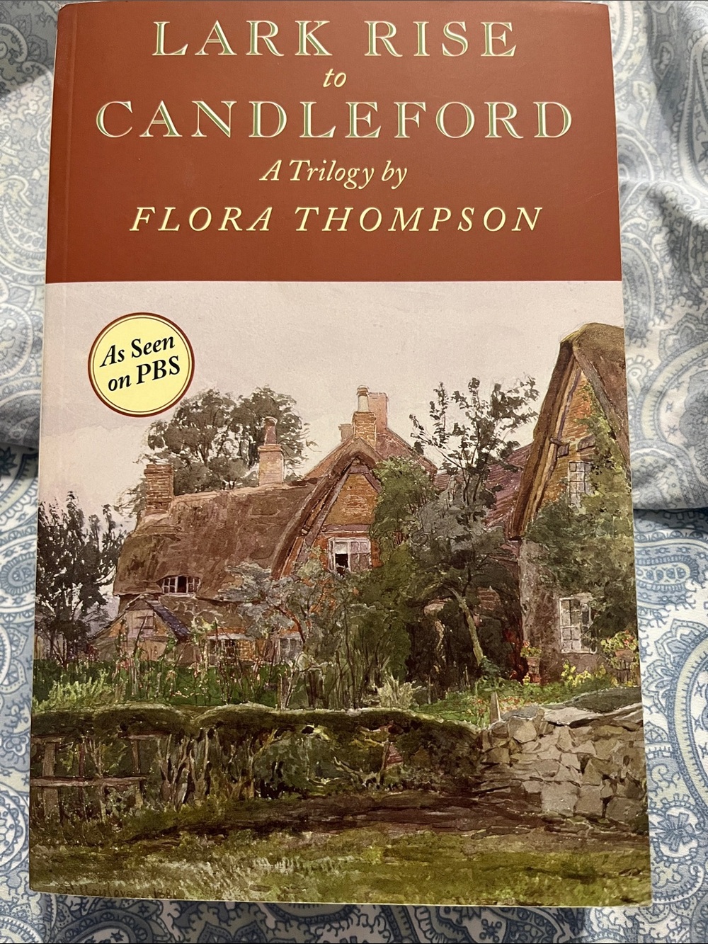 Lark Rise to Candleford Trilogy - Rustic Cover (Brown/Green)